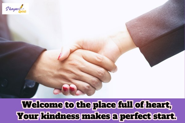 Welcome Shayari in English 2 Line no 11