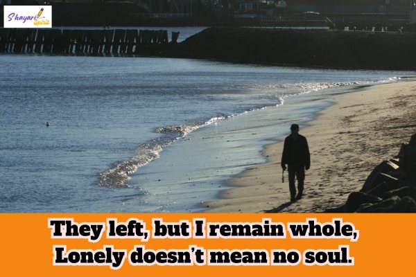 Alone Shayari for life
