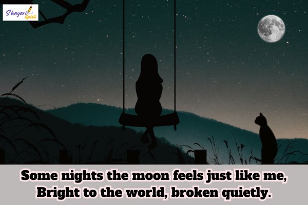 Emotional Moon Shayari
