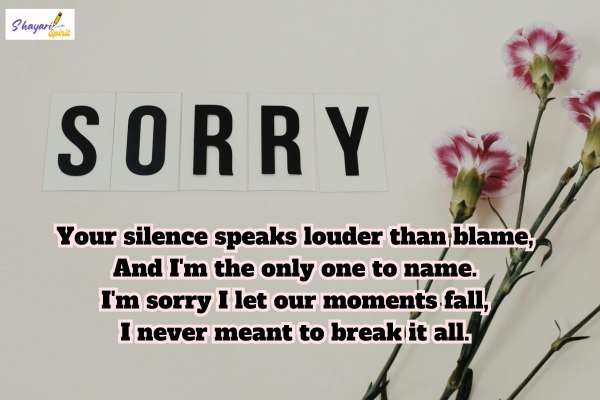 Hurt sorry
