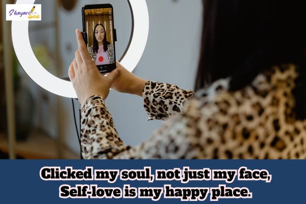 Instagram self love shayari
