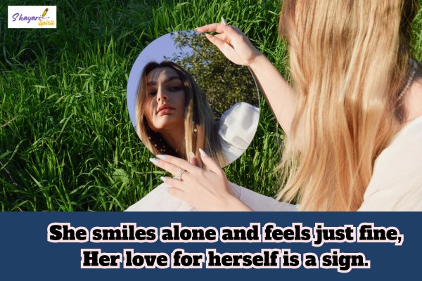 Self love shayari for girl