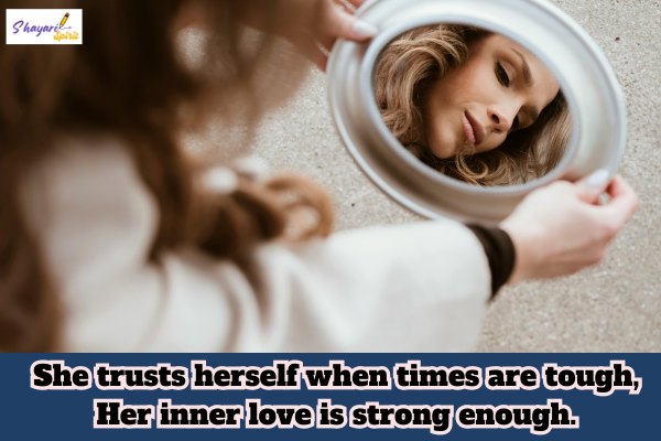 Self love shayari in english for girl