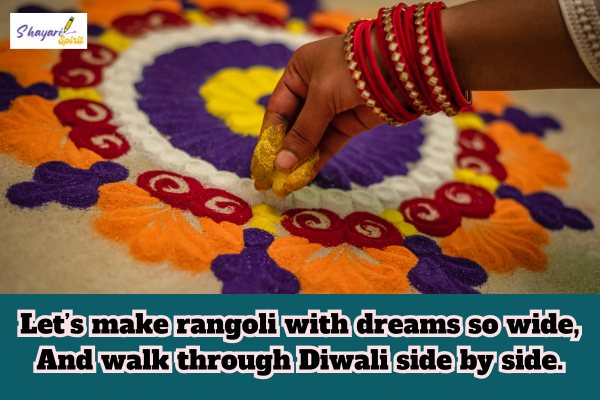 Love diwali shayari