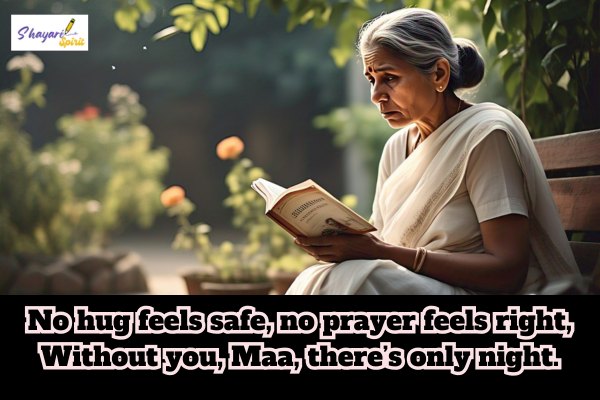 Mother Death shayari