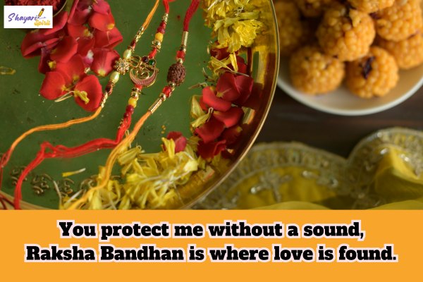 raksha bandhan 2 line