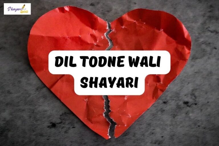 Dil todne wali shayari