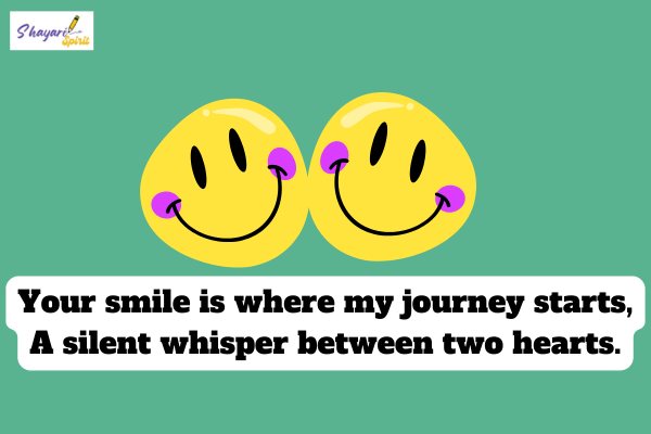 Love smile shayari
